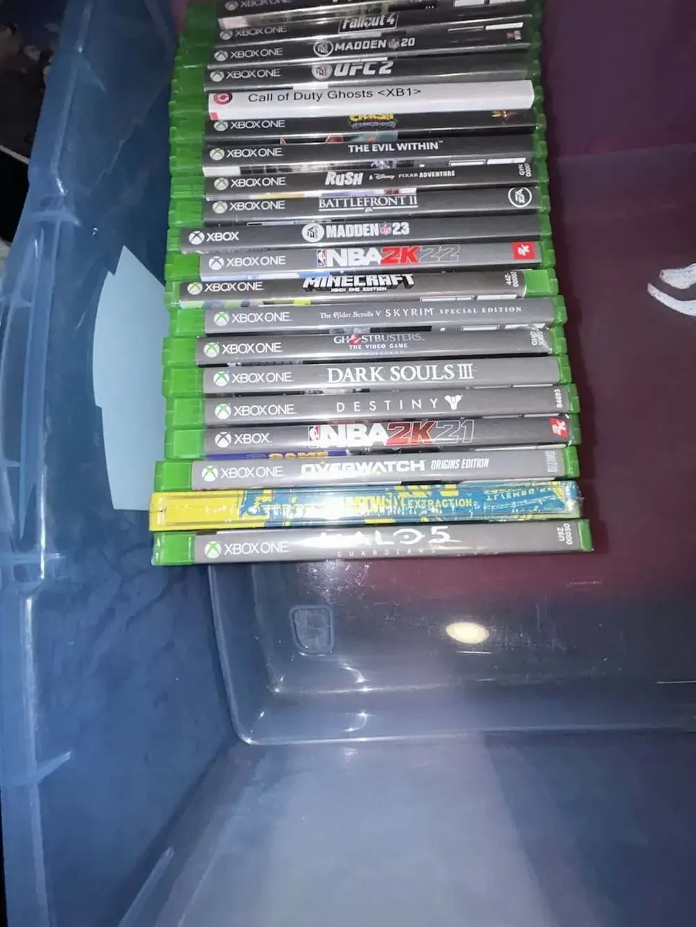 Xbox One Video Games Lot of 20 Games Assorted Titles Minecraft sold